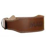 Пояс для тяжелой атлетики MadMax MFB-246 Full leather кожаный Chocolate brown XL