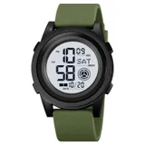 Мужские часы  Skmei 2082AGWT Army Green White