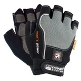 Перчатки для фитнеса Power System PS-2580 Man’s Power Black/Grey M