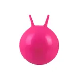 Мяч для фитнеса EasyFit 45 см с рожками малиновый