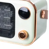 Тепловентилятор SmartX 1200W White обігрівач електричний Зелений HPAQL039GR