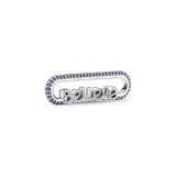 Серебряное звено для браслетов Pandora Me Поверь