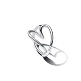 Серебряное кольцо Pandora Сердце естественной формы