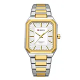 Мужские часы Curren 8457 Gold-White